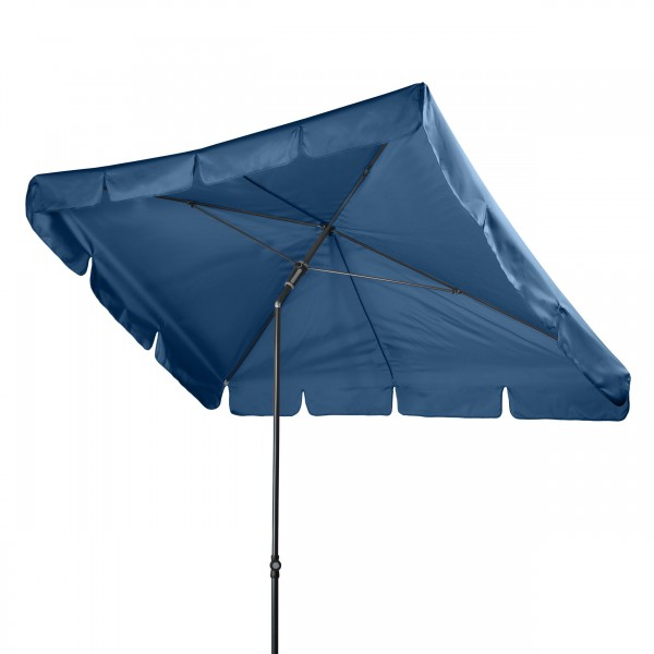 E-shop Doppler SUNLINE WATERPROOF záhradný slnečník 260 x 150 cm modrý