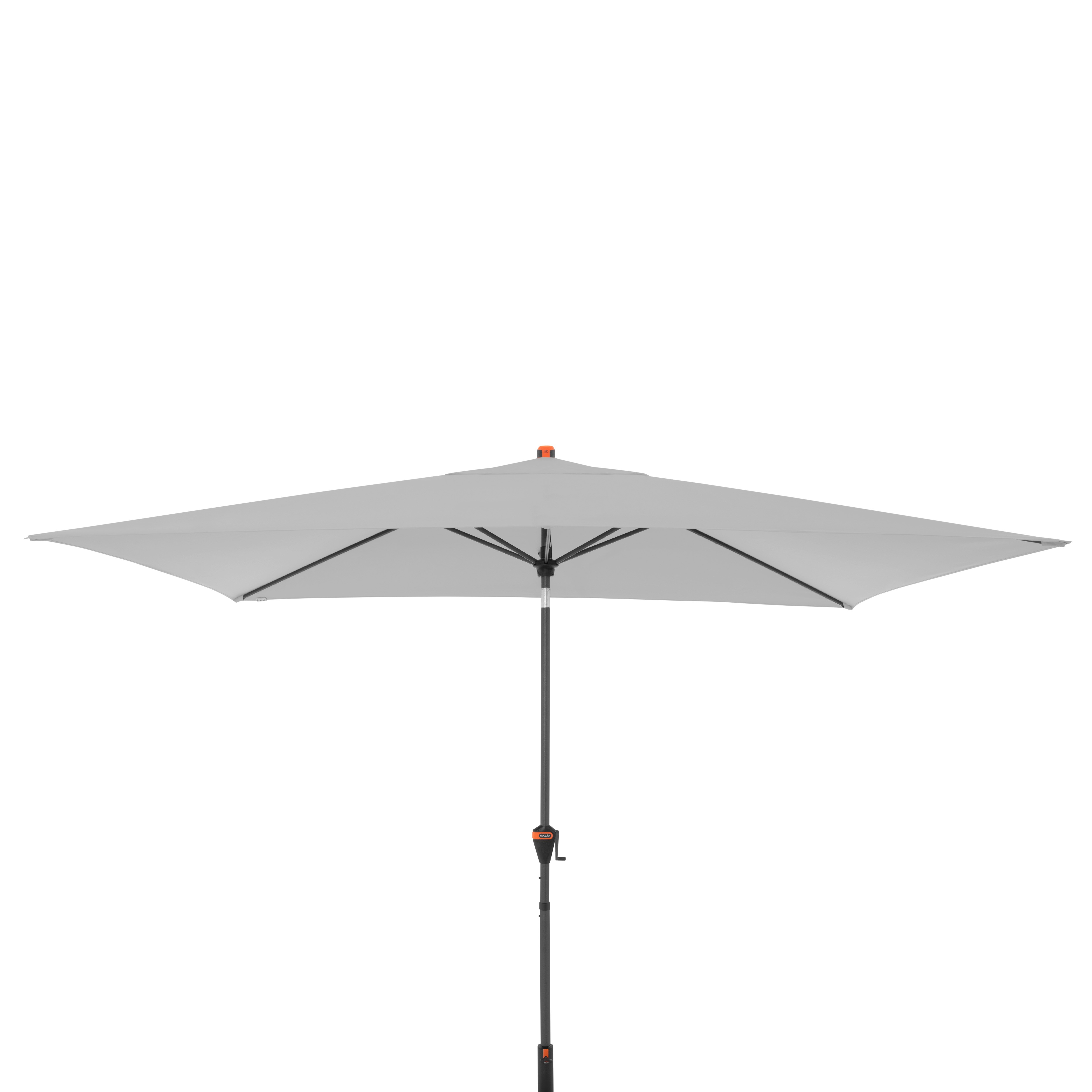 E-shop Doppler myZone záhradný slnečník 300 x 200 cm svetlosivá