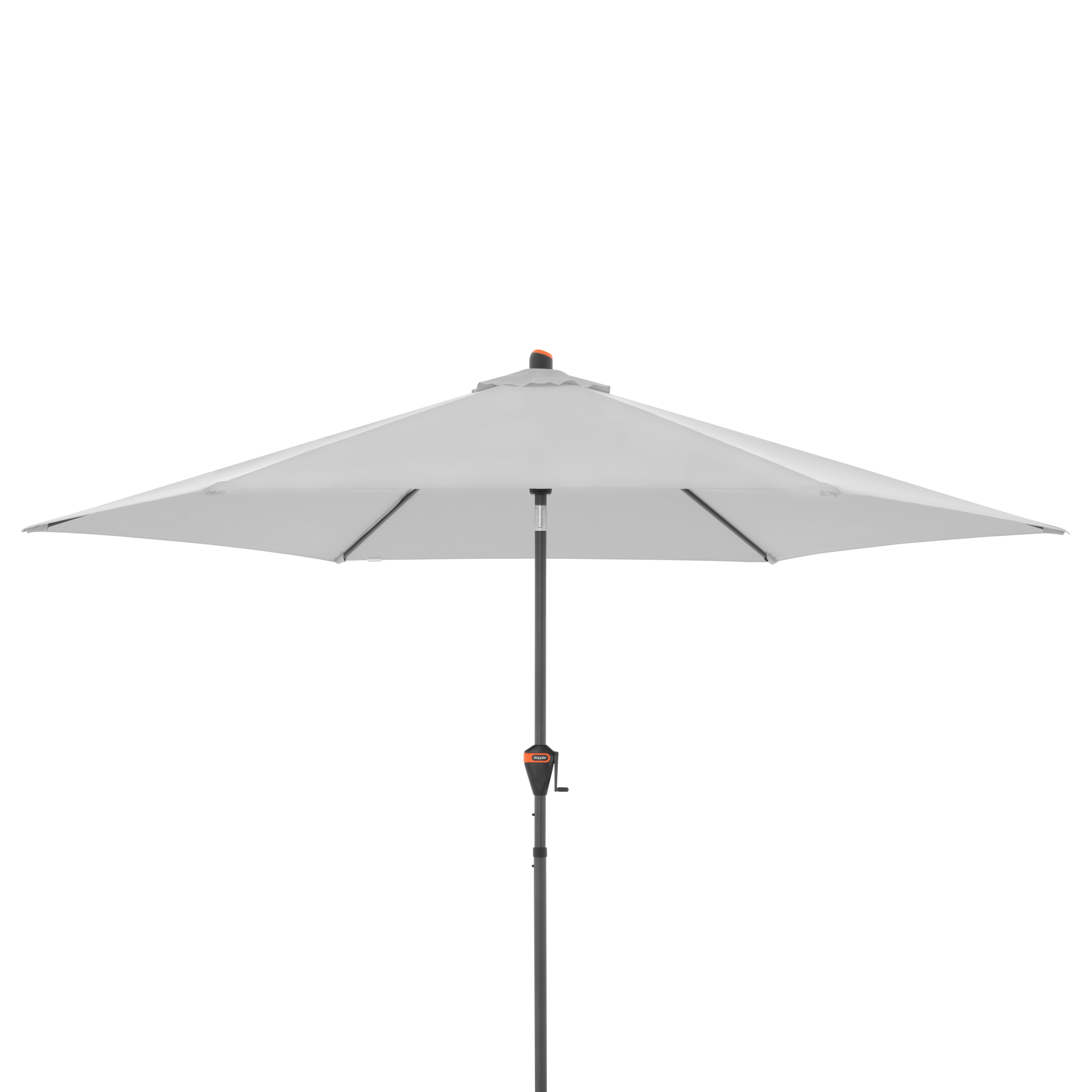 E-shop Doppler myZone záhradný slnečník 305 cm svetlosivá