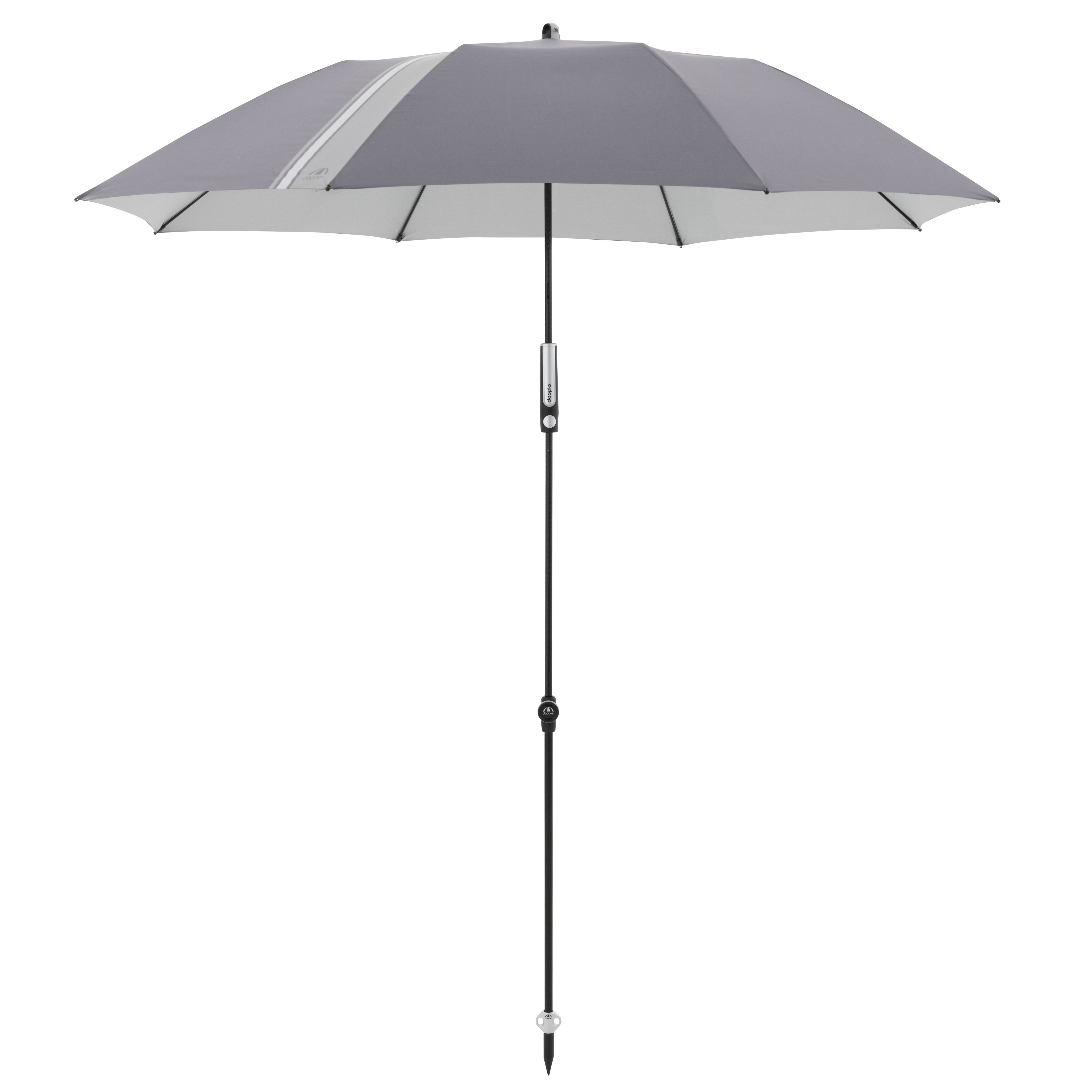 E-shop Doppler EXPERT MULTI PUSH UP záhradný slnečník 160 cm antracit