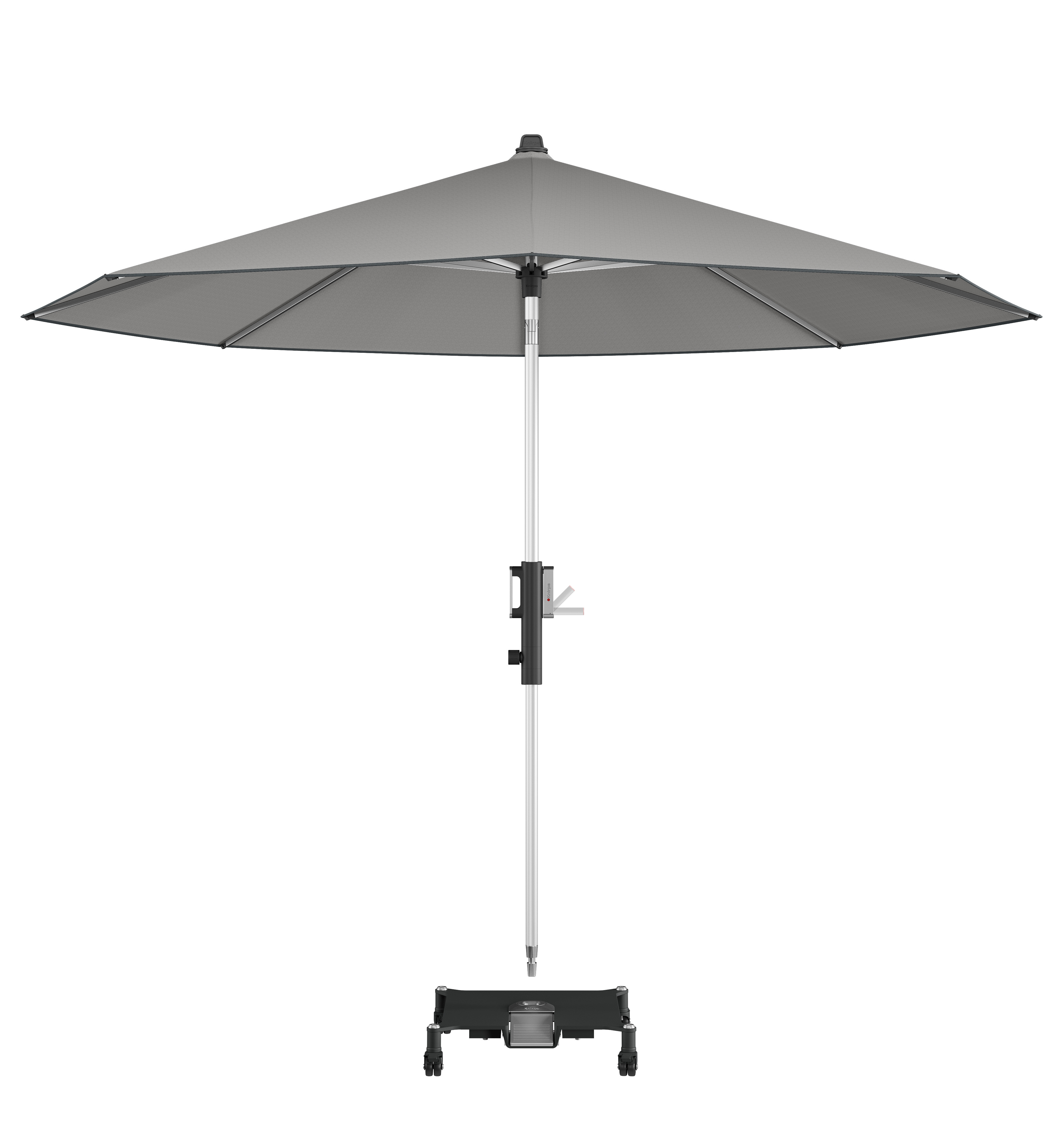 E-shop Knirps PHOENIX záhradný slnečník 315 cm sivá