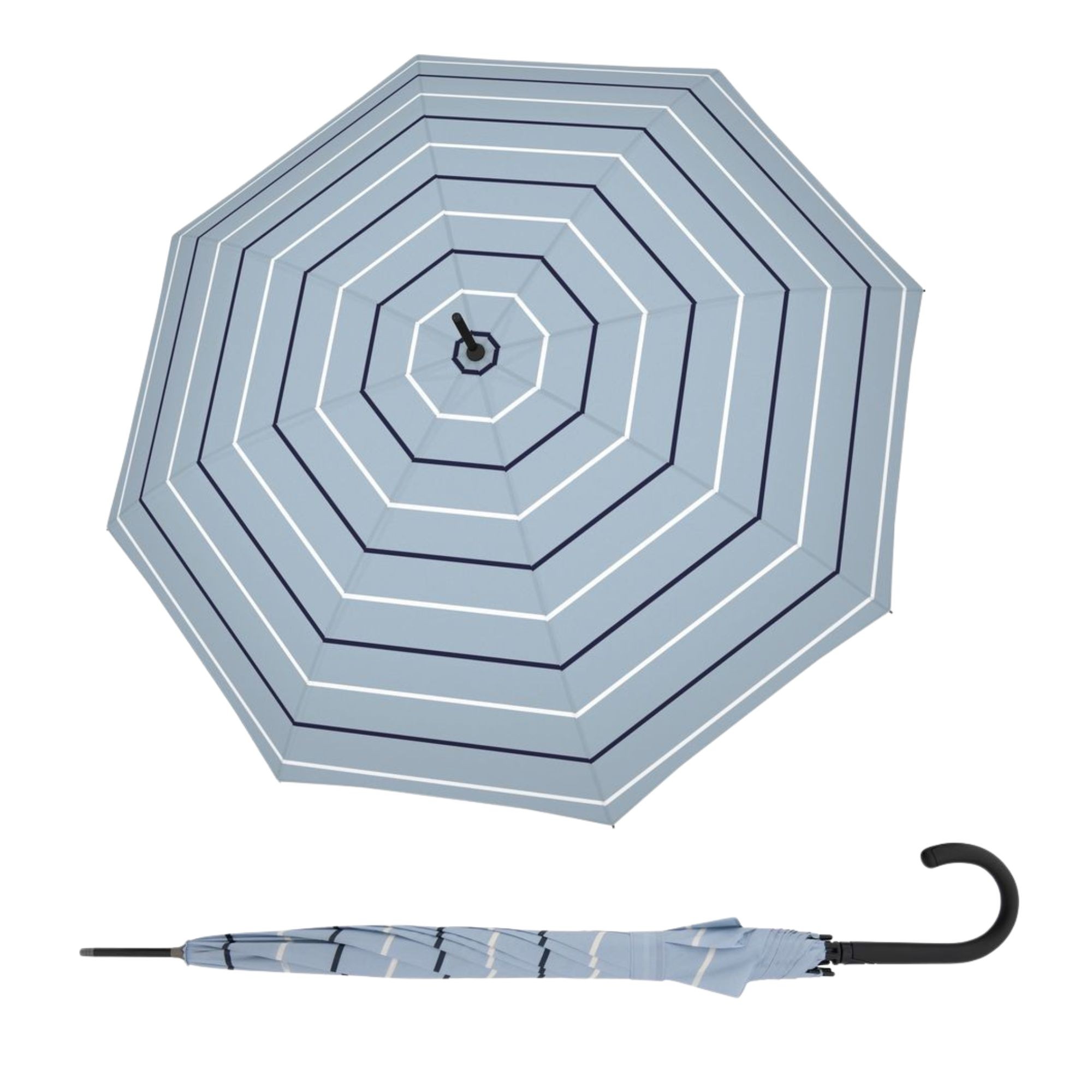 E-shop Doppler Fiber Flex AC Classy Blue dámsky palicový vystreľovací dáždnik