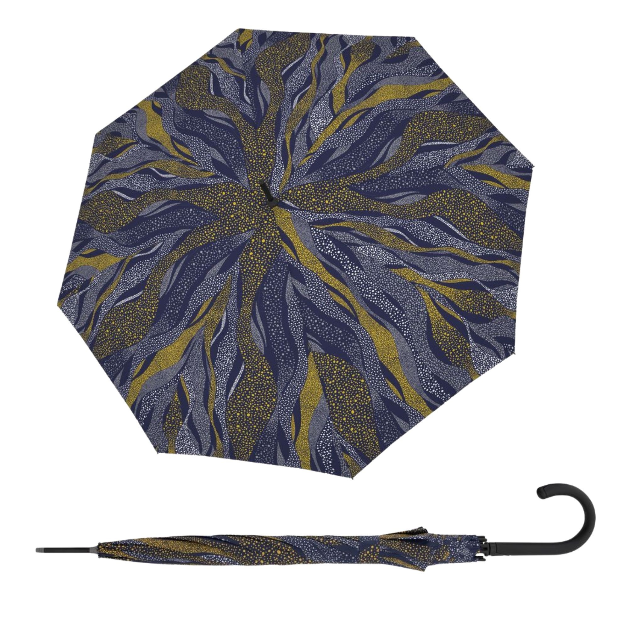 E-shop Doppler Fiber Flex AC Whisper Blue dámsky palicový vystreľovací dáždnik