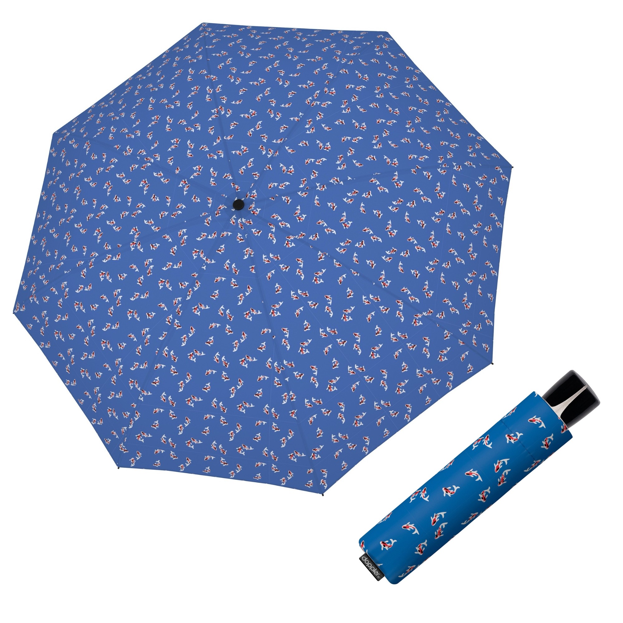 E-shop Doppler Mini Fiber Koi dámsky skladací dáždnik
