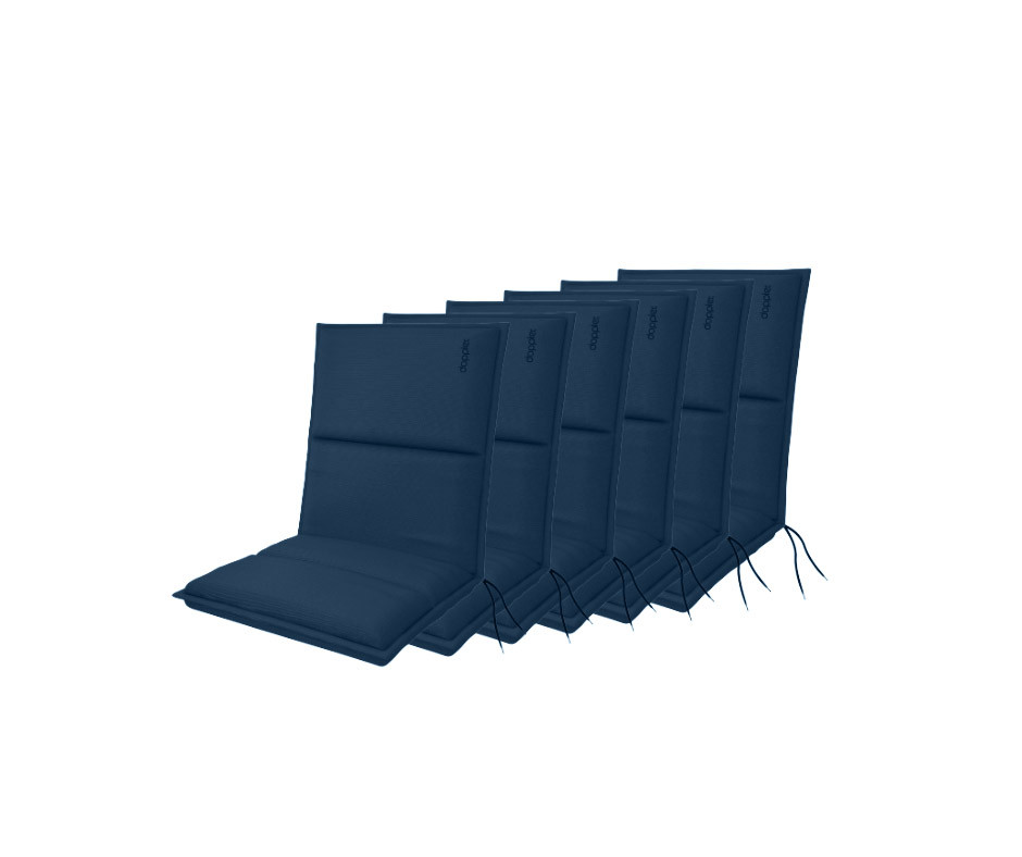 E-shop Doppler CITY 4420 - set 6 ks polstrov na kreslo s nízkym operadlom