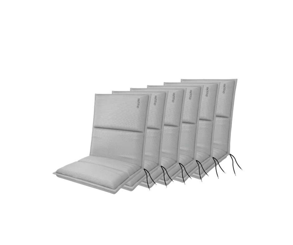 E-shop Doppler CITY 4418 - set 6 ks polstrov na kreslo s nízkym operadlom