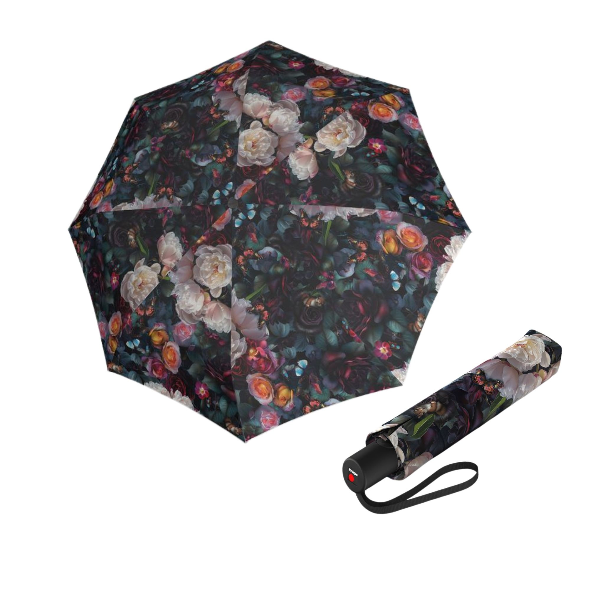 E-shop Knirps A 200 Medium Duomatic Fairybloom dámsky automatický dáždnik