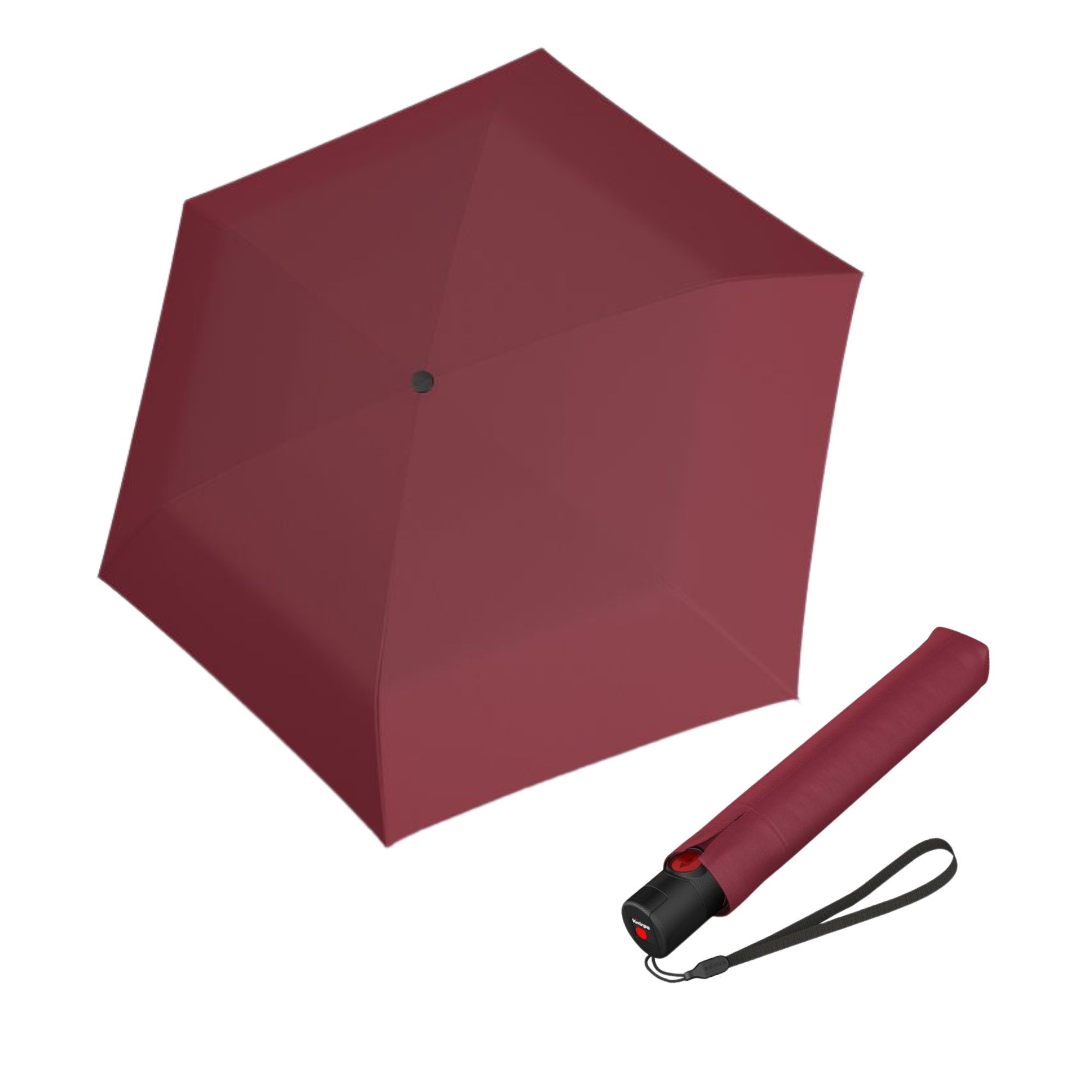 E-shop Knirps U.200 Bordeaux dámsky automatický dáždnik