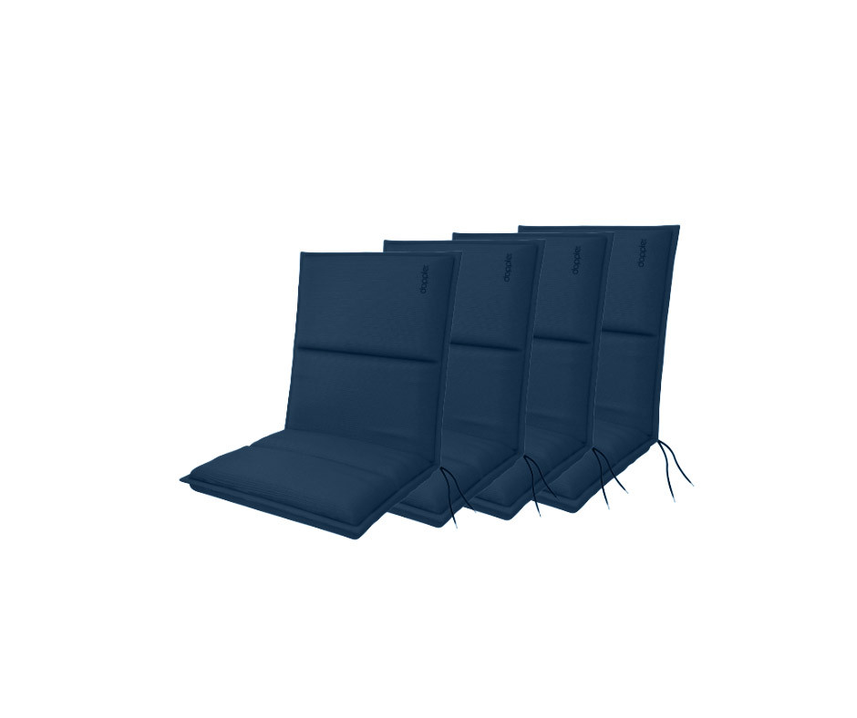 E-shop Doppler CITY 4420 - set 4 ks polstrov na kreslo s nízkym operadlom