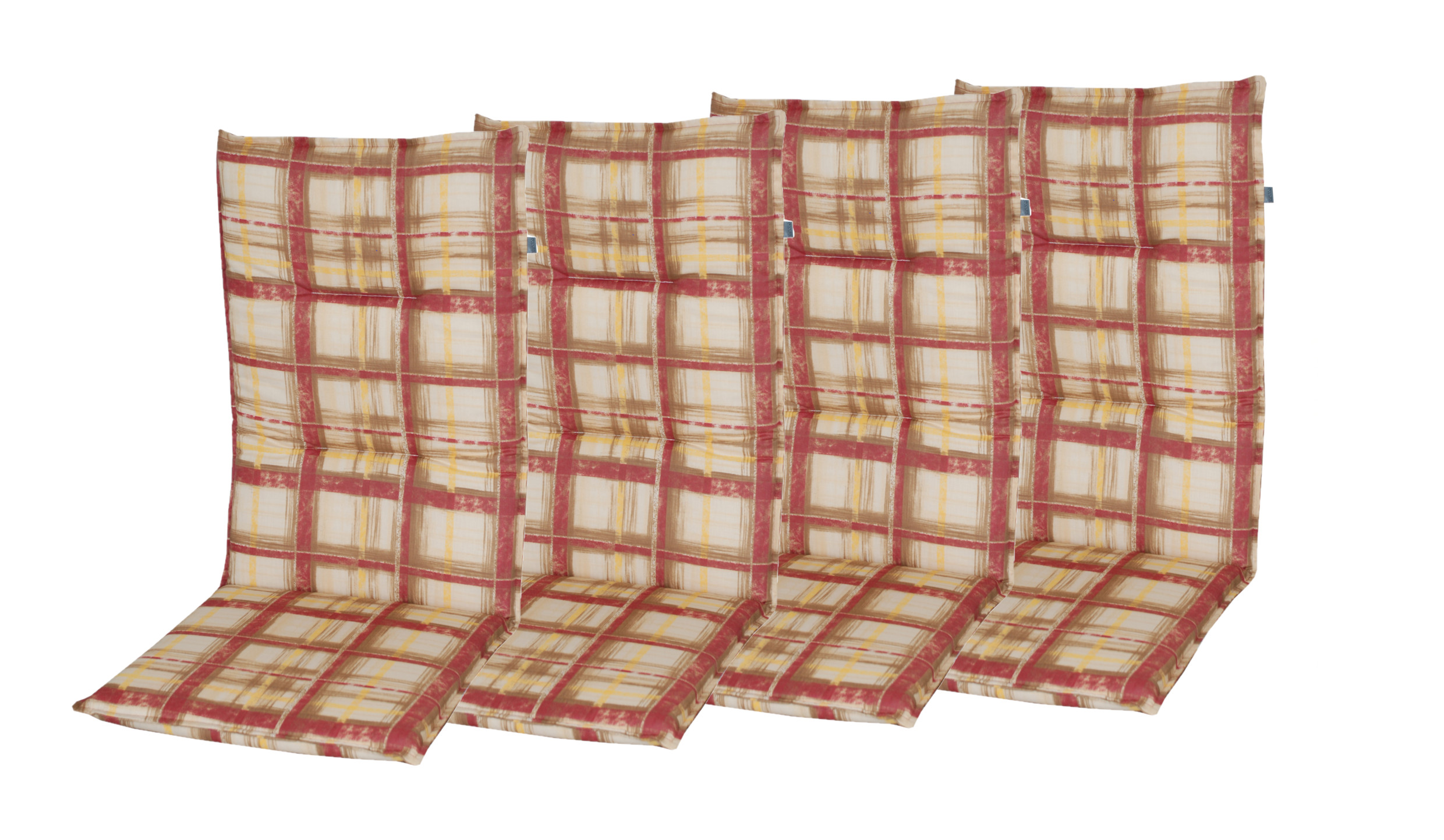 Doppler CLASSIC 9017 - set 4 ks polstrov na kreslo s vysokým operadlom