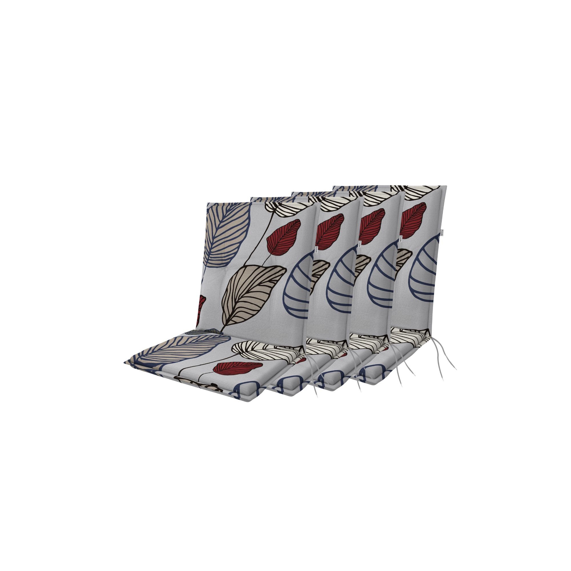 E-shop Doppler LIVING 5703 - set 4 ks polstrov na kreslo s nízkym operadlom