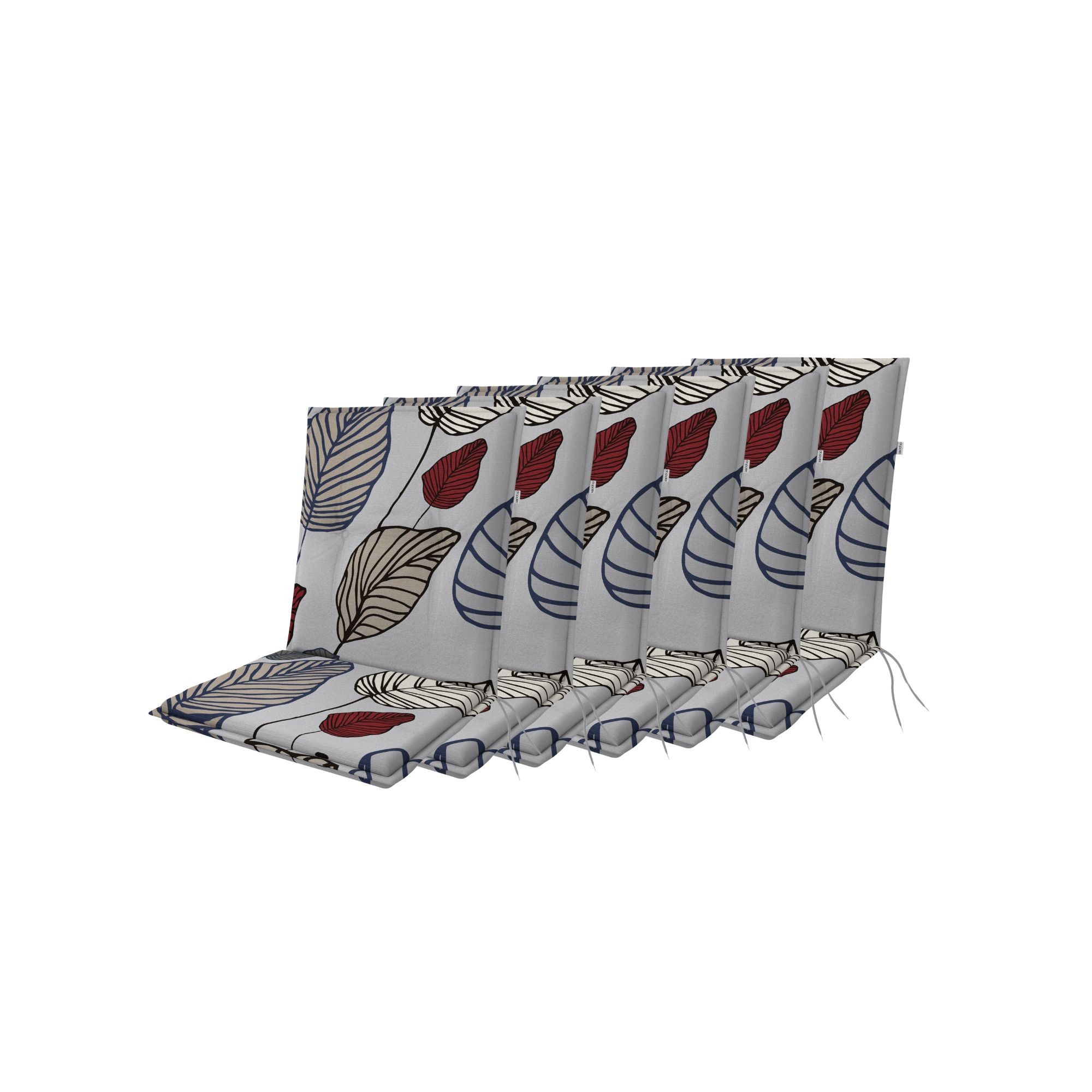E-shop Doppler LIVING 5703 - set 6 ks polstrov na kreslo s nízkym operadlom