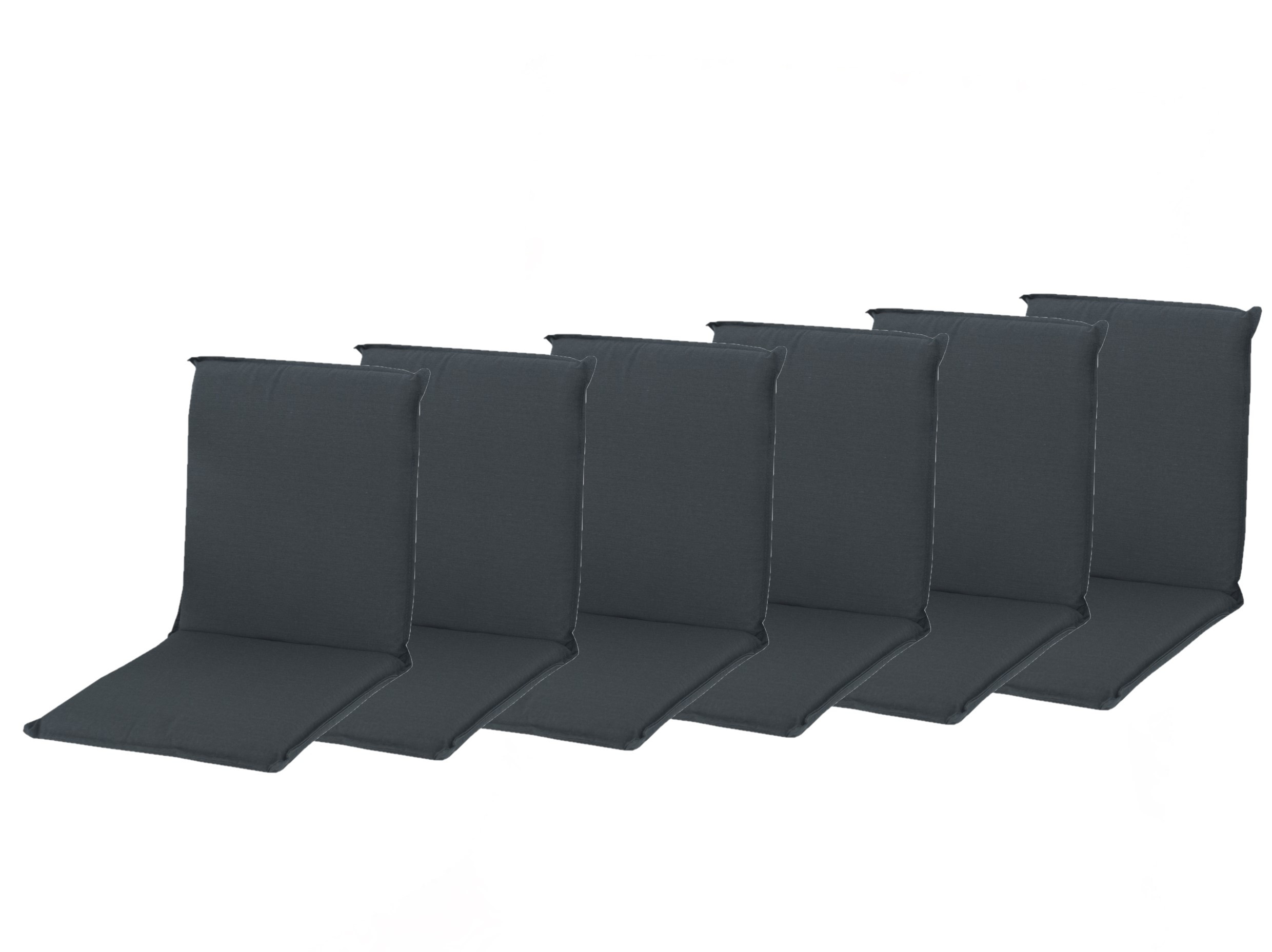 E-shop Doppler ELEGANT 2430 - set 6 ks polstrov na kreslo s nízkym operadlom