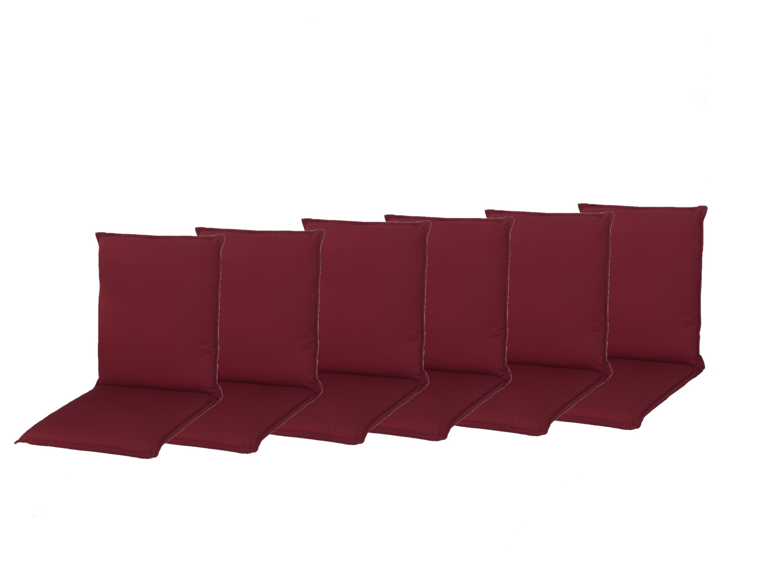 E-shop Doppler ELEGANT 2428 - set 6 ks polstrov na kreslo s nízkym operadlom