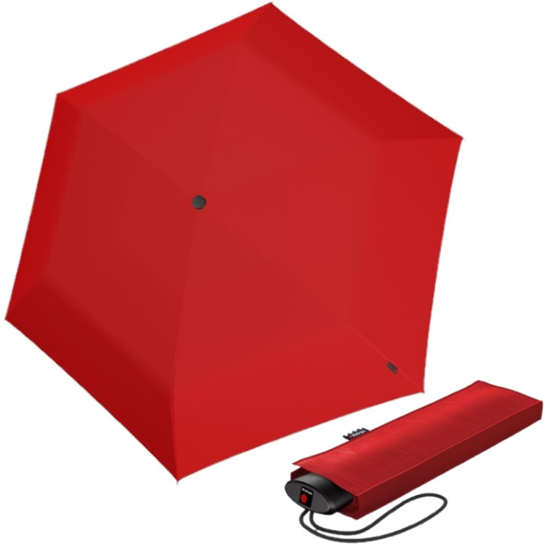 E-shop Knirps AS.050 Slim Small Red dámsky skladací dáždnik