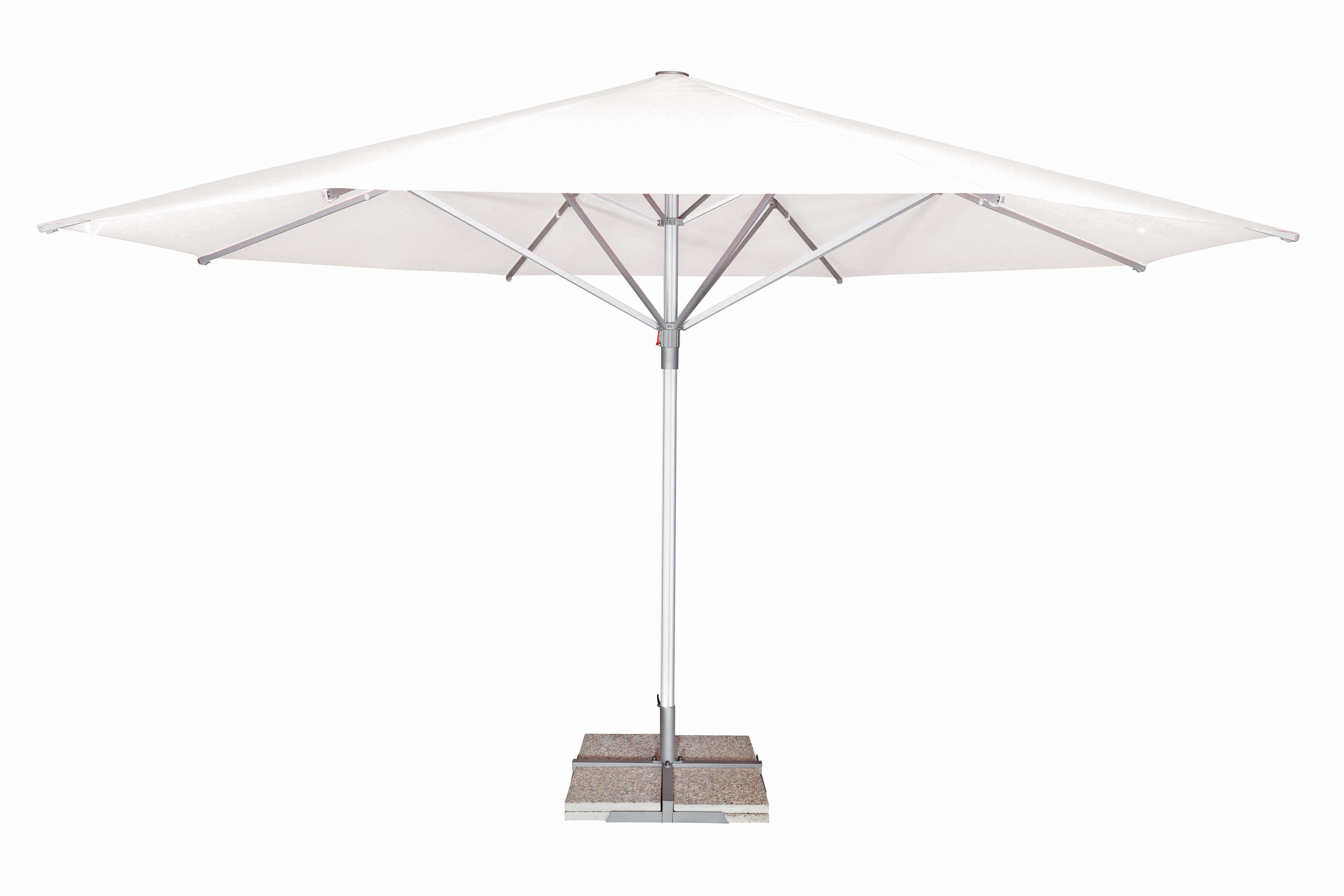 E-shop Doppler TELESTAR záhradný slnečník 500 cm biely