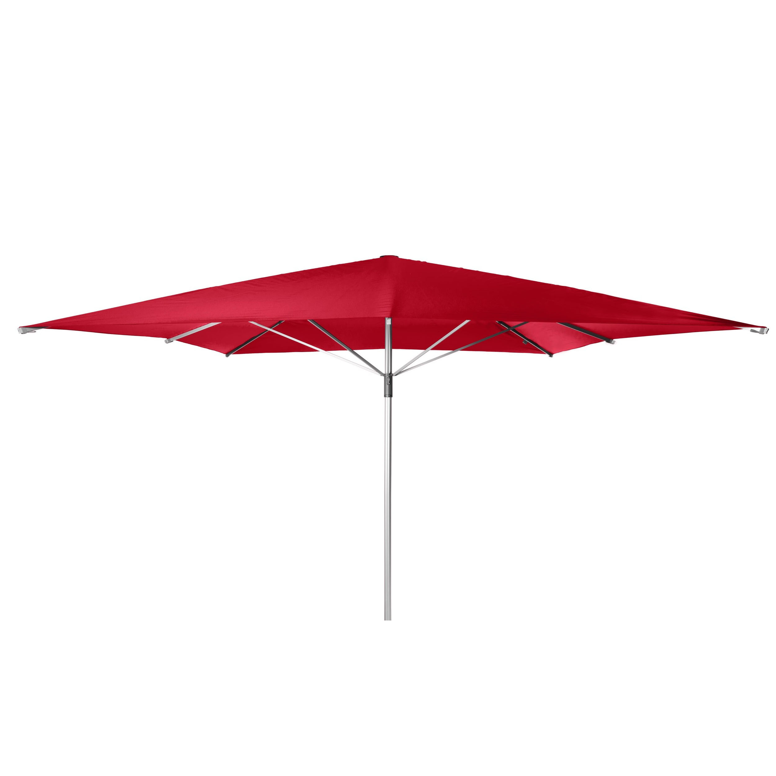 E-shop Doppler TELESTAR záhradný slnečník 400 x 400 cm červený