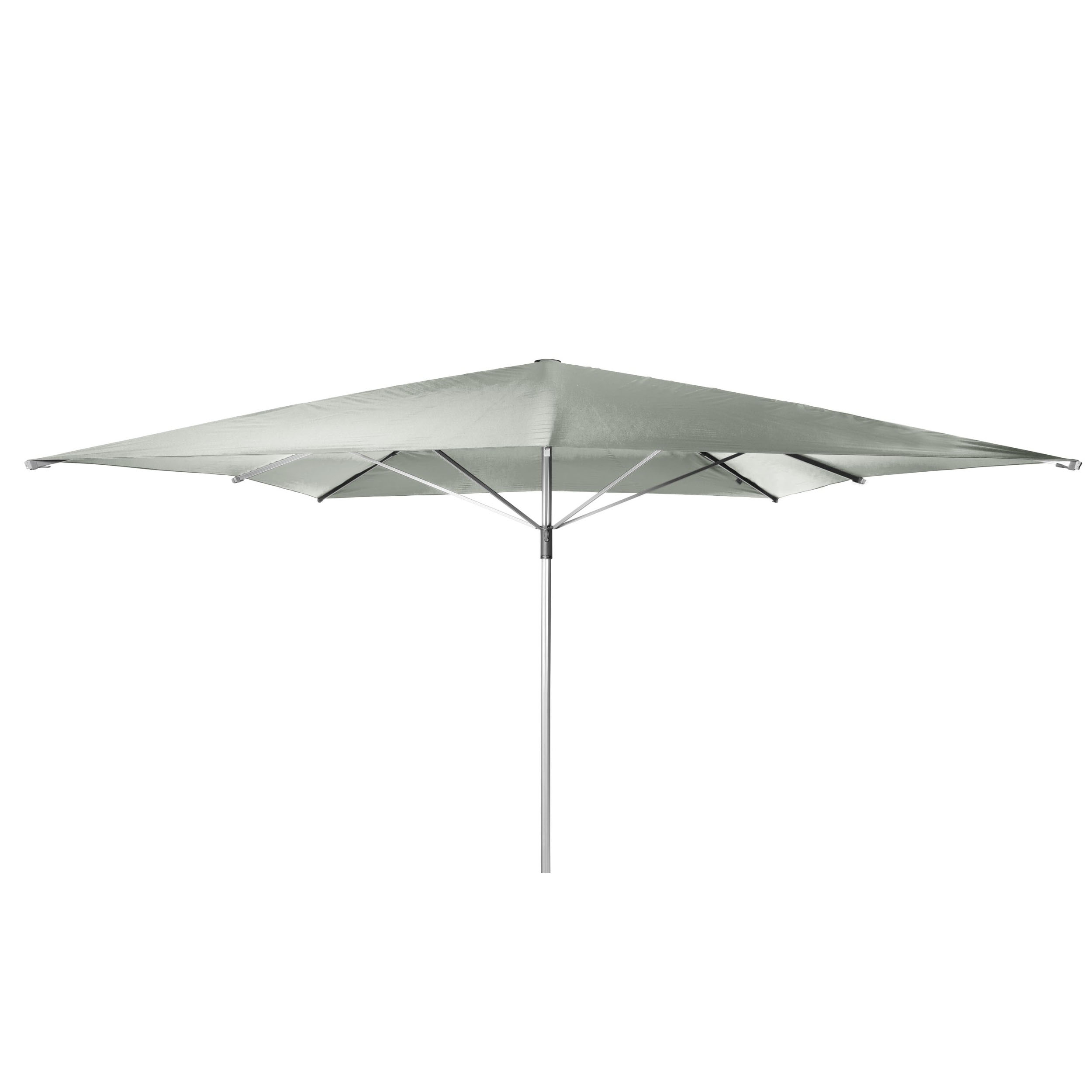 E-shop Doppler TELESTAR záhradný slnečník 400 x 400 cm svetlosivá