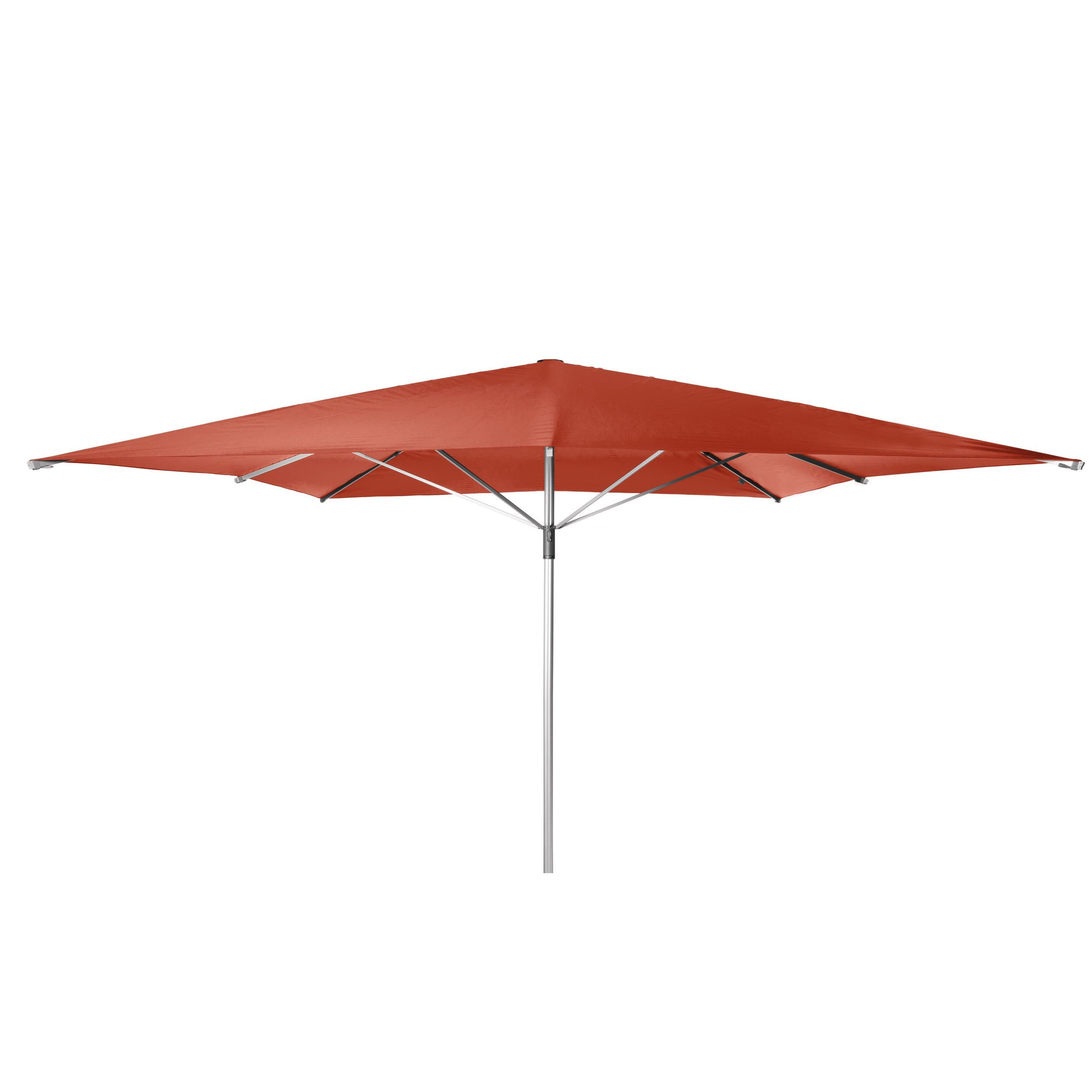 E-shop Doppler TELESTAR záhradný slnečník 400 x 400 cm svetlo červená
