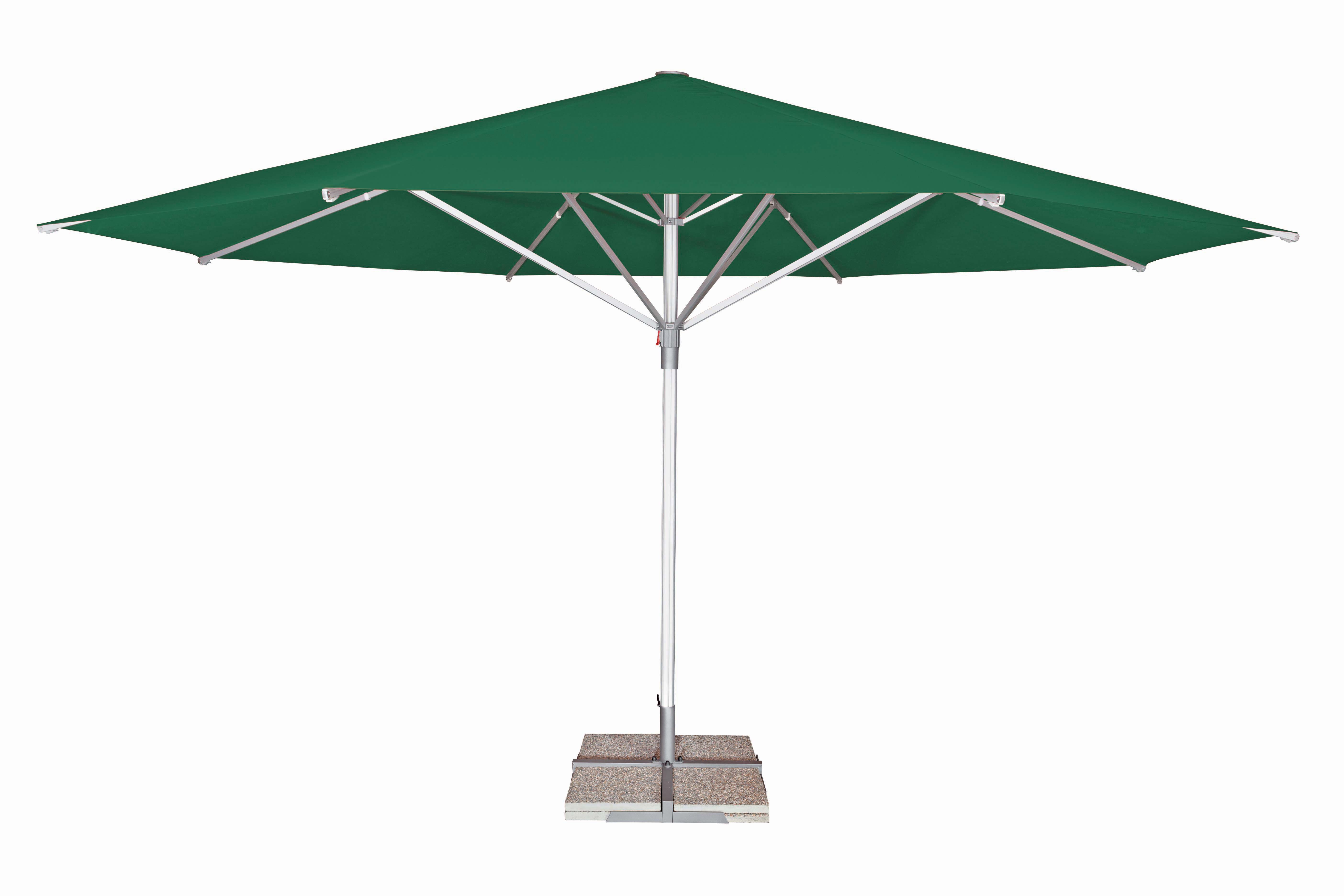 E-shop Doppler TELESTAR záhradný slnečník 500 cm zelený