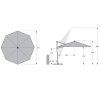 12578 7 ravenna smart 300 cm svetle seda