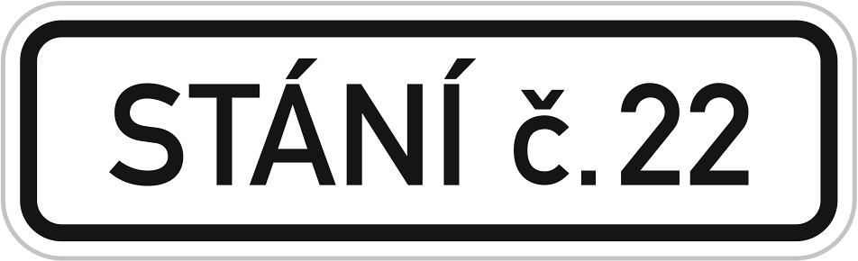 Dodatková tabulka pro parkování.