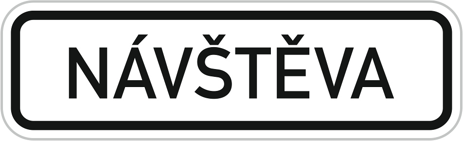 Tabulka pro parkování klientů.