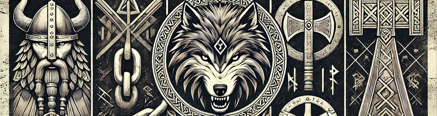 Symbol na špercích Fenrir 🖤 Blog DG Šperky