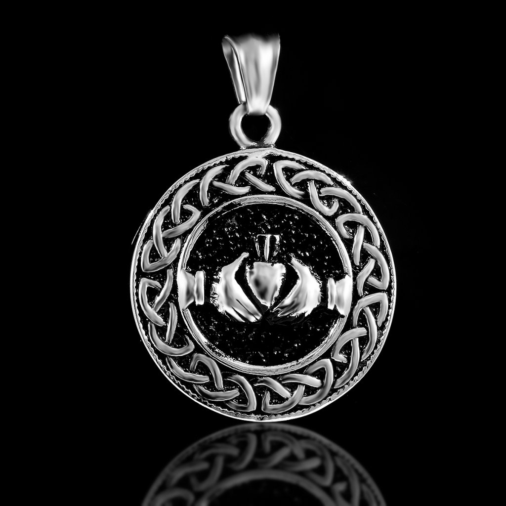 Přívěsek Srdce Keltů - Chirurgická ocel  + Řetízek zdarma + Doprava zdarma + Dárkové balení zdarma