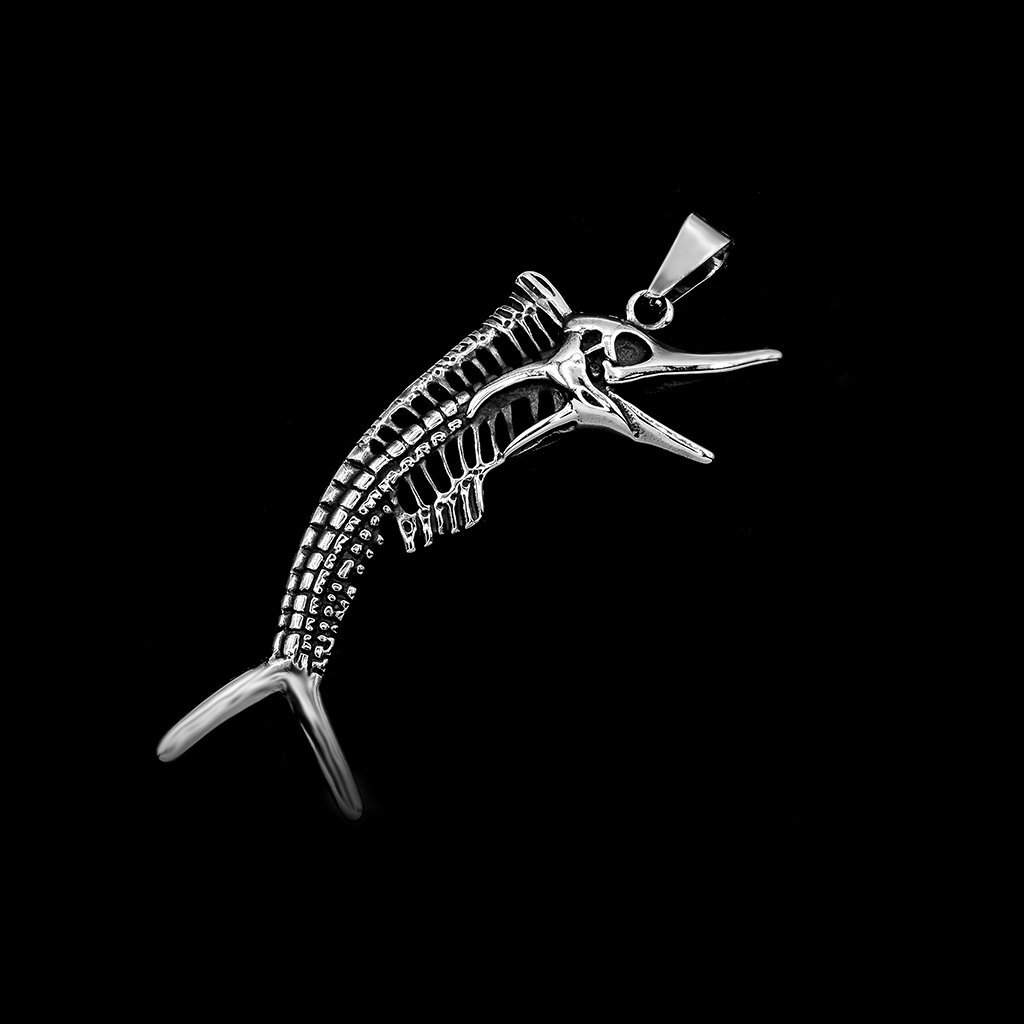 ❗VYPRODÁNO❗Přívěsek Rybí kostra - Chirurgická ocel  + Řetízek zdarma + Doprava zdarma + Dárkové balení zdarma