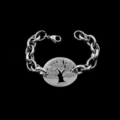 Dámský ocelový náramek se stromem života | DG Šperky  + Doprava zdarma + Dárkové balení zdarma