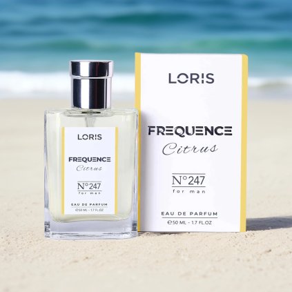 Loris Frequence Citrus Men No247 Eau de Parfum 50 ml – Svěží citrusová vůně pro moderního muže ♂️ DG Šperky