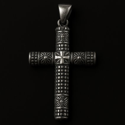 Pánský ocelový křížek Altaro ♂️ DG Šperky  + Řetízek zdarma + Doprava zdarma + Dárkové balení zdarma