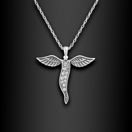 Dámský ocelový přívěsek Luxia symbolizující Anděla (1)