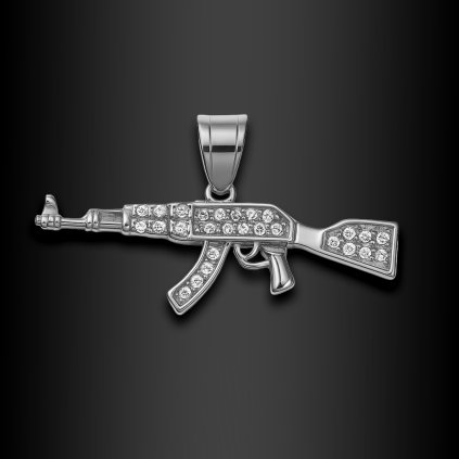 Pánský ocelový přívěsek Muerte (2)