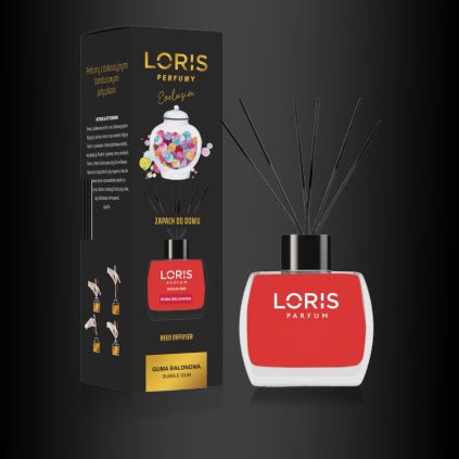 Loris vonné tyčinky Buble gum 120 ml kopie