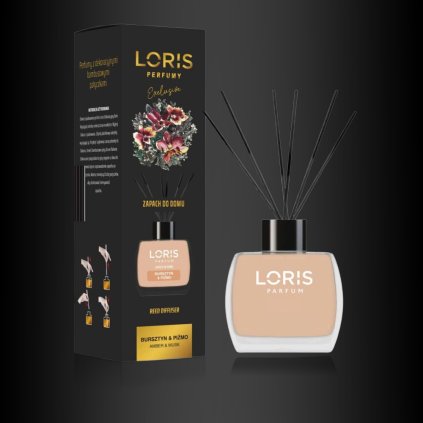 Loris vonné tyčinky Amber & Musk 120 ml kopie