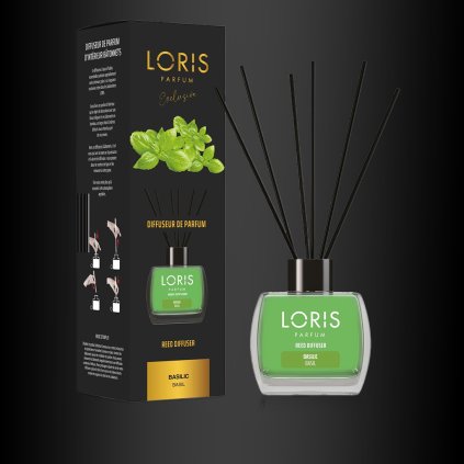 Loris vonné tyčinky Basil 120 ml kopie