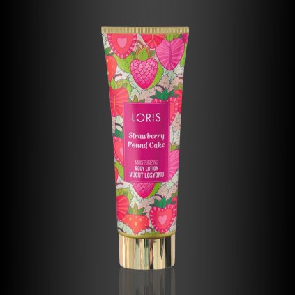 Loris Tělové mléko Strawberry pound cake 236 ml kopie