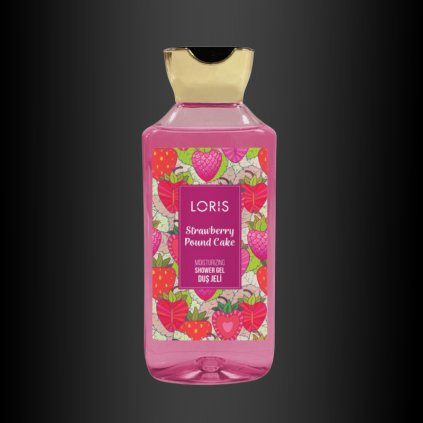 Loris sprchový Strawberry gel Pound Cake 295ml kopie