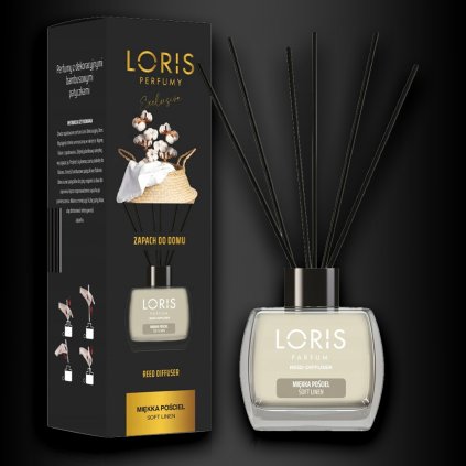 Loris vonné tyčinky Soft linen 120 ml (2)