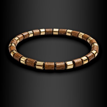 Pánský náramek Solvato na pružném lanku (1)