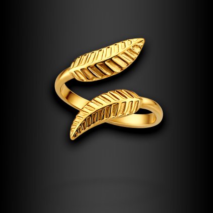 Dámský otevřený ocelový prsten Lapea (1)