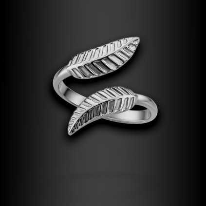 Dámský otevřený ocelový prsten Lapea (3)