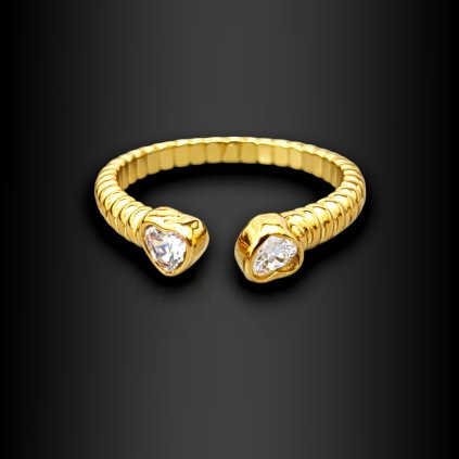 Dámský otevřený ocelový prsten Isabrena (1)