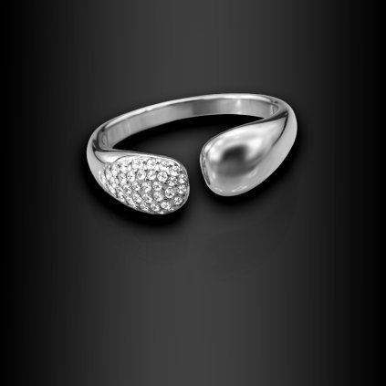 Dámský otevřený ocelový prsten Marielyn (3)