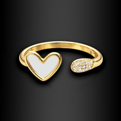 Dámský ocelový otevřený prsten Vespara (1)