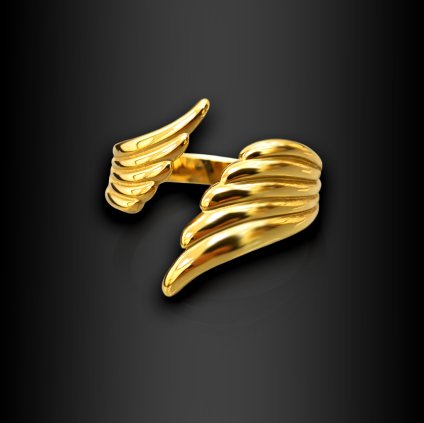 Dámský ocelový otevřený prsten Silmera (1)