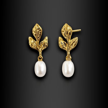 Dámské ocelové náušnice Luvenea (1)