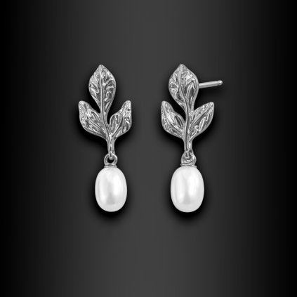 Dámské ocelové náušnice Luvenea (3)